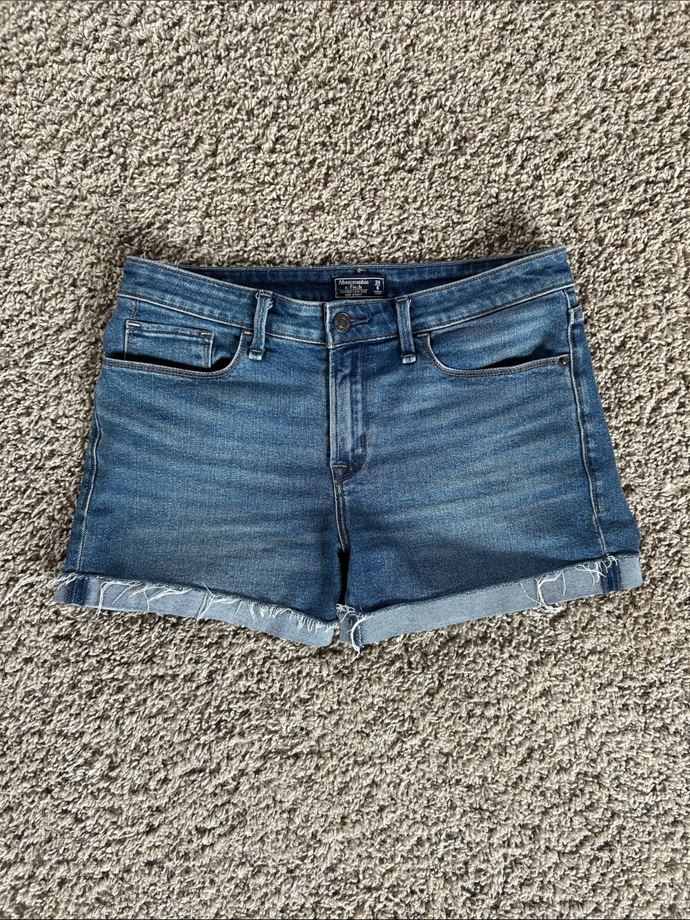 Abercrombie & Fitch Harper Low Rise MIDI Short